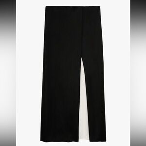 Limited edition satin midi skirt